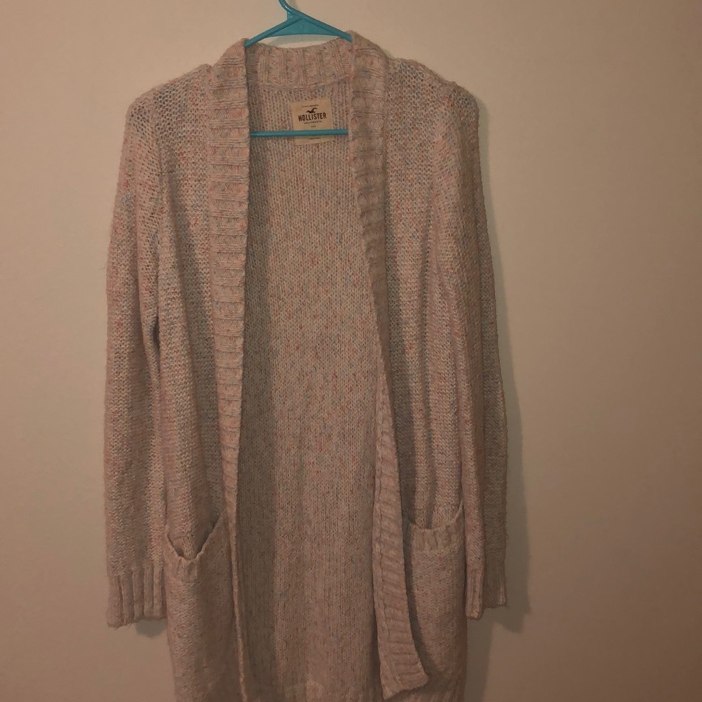 Multicolored cardigan sweater